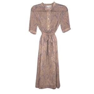 Vintage Barbic Joint Barbizon Tie Waist Dress